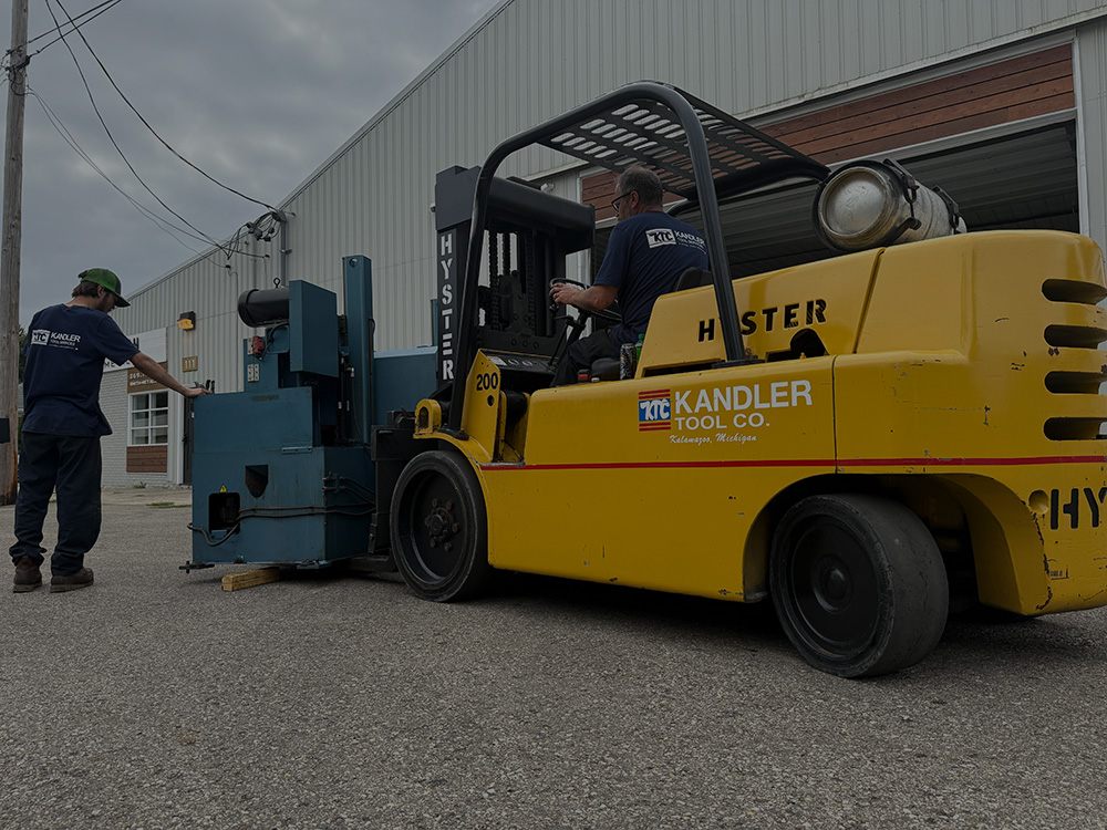 Machinery Rigging and Moving Kandler Tool Services